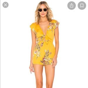 Tokyo Mustard Yellow Romper